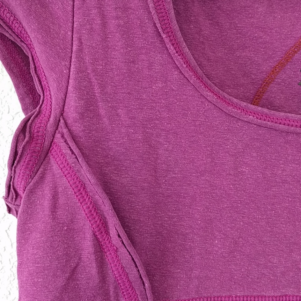 Purple Prana yoga top with built in bra 🙏